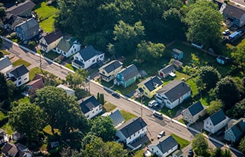 City street in Charlottetown, PEI