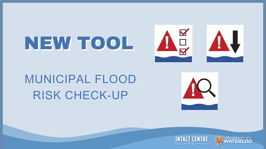 Municipal Flood Risk Check-Up Graphic